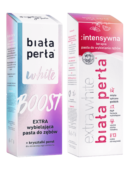 Zestaw wybielający white BOOST + :intensywna terapia