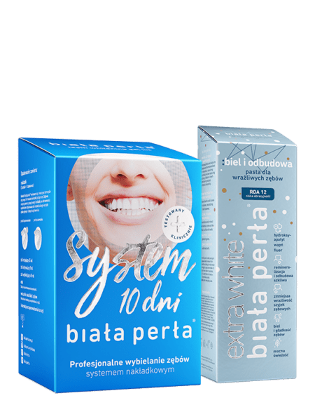 Zestaw wybielający :system 10 dni & :biel i odbudowa