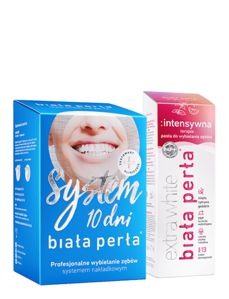 Zestaw wybielający :system 10 dni & :intensywna terapia